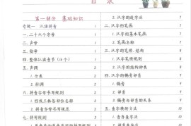小学语文 学霸笔记 1-6年级总结知识 279页 考点知识总结大全